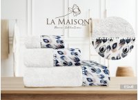 Подарочный набор полотенец La Maison с парфюмом - Esme Ekru (Turkey), 3 штуки